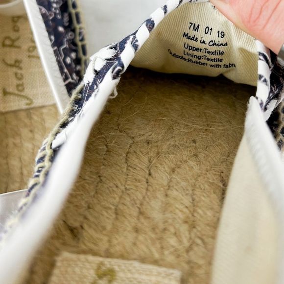 Jack Rogers Palmer espadrilles sizes 7 - Picture 14 of 15